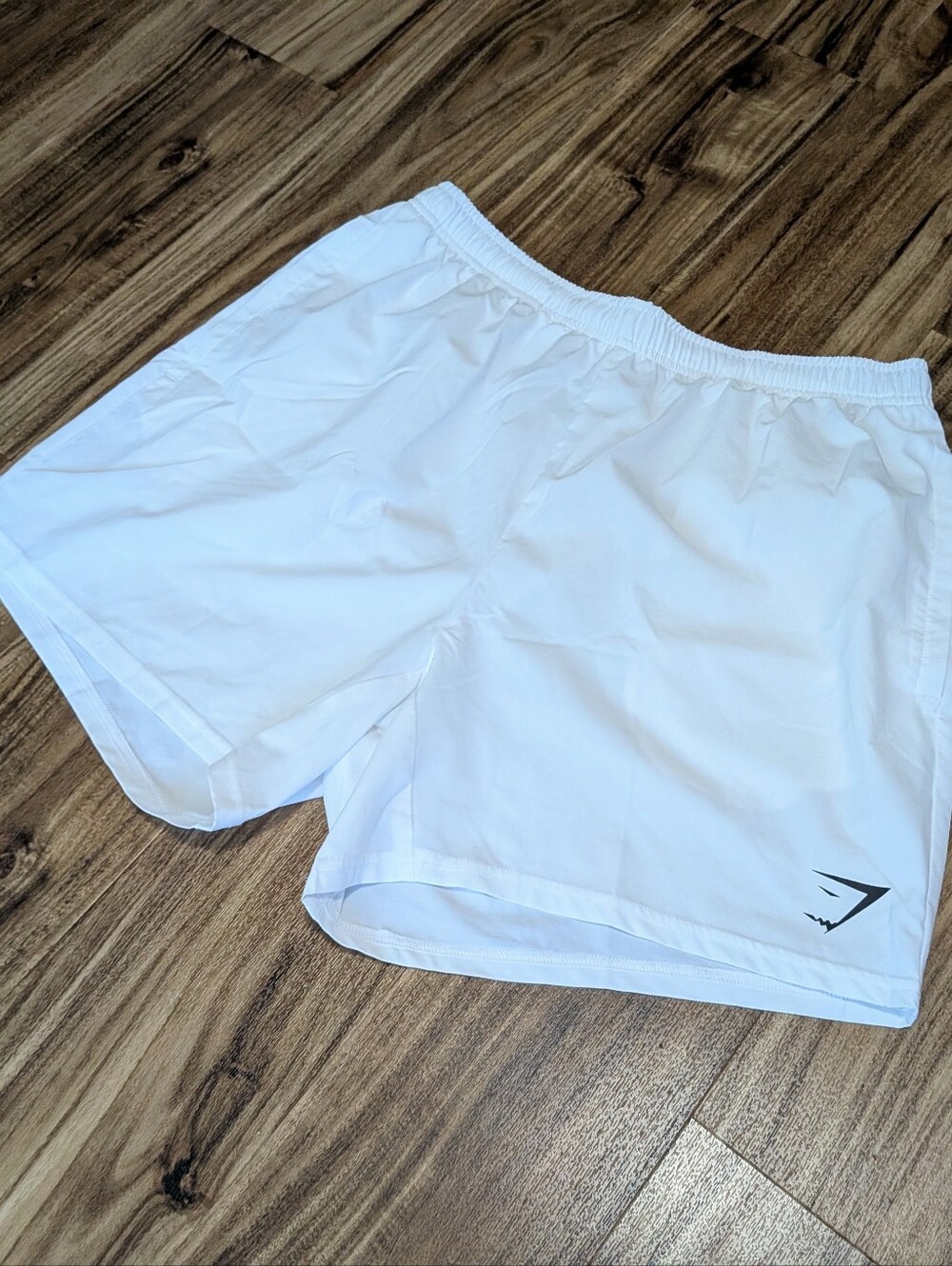 Gymshark 5 " White Athletic Training Shorts